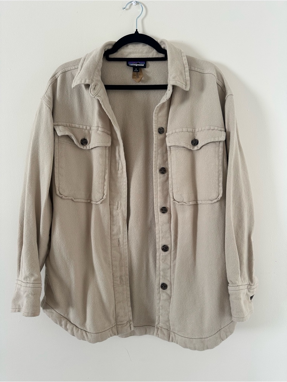 Patagonia Neutral Beige Shirt Jacket